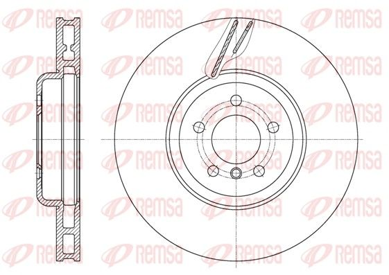 REMSA 61598.10 Brake Disc