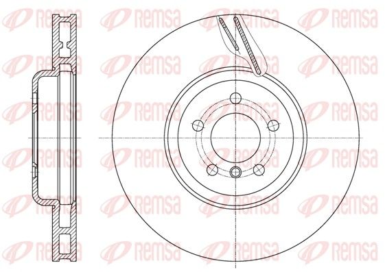 REMSA 61598.11 Brake Disc
