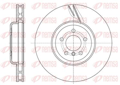 Brake Disc REMSA 61598.11