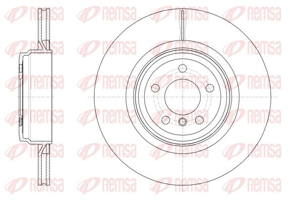 REMSA 61599.10 Brake Disc