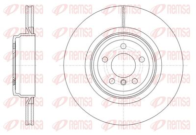Brake Disc REMSA 61599.10