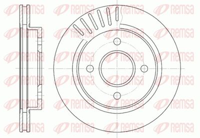 Brake Disc REMSA 6160.10
