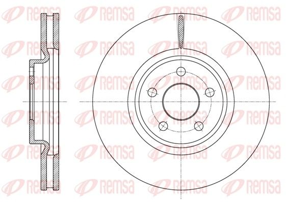 REMSA 61602.10 Brake Disc