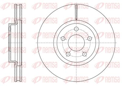 Brake Disc REMSA 61603.10