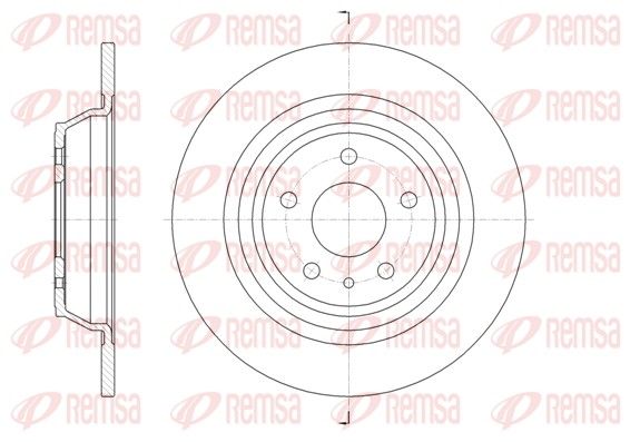REMSA 61606.00 Brake Disc