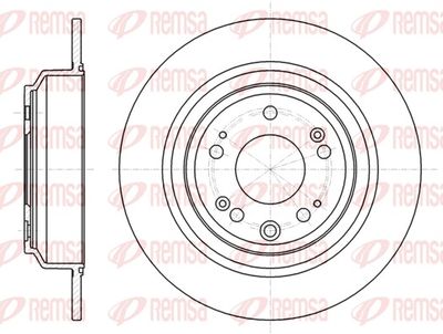 Brake Disc REMSA 61608.00