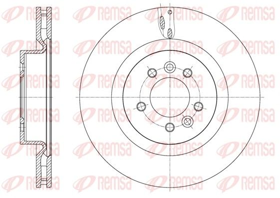 REMSA 61613.10 Brake Disc