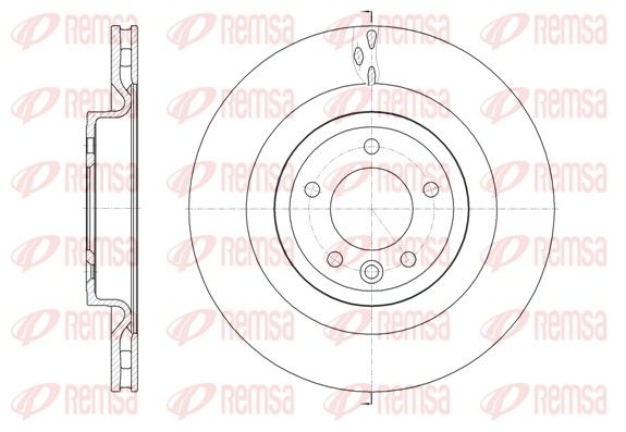 REMSA 61614.10 Brake Disc