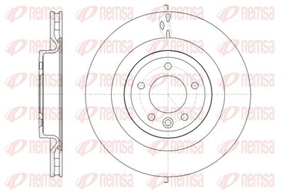 Brake Disc REMSA 61614.10