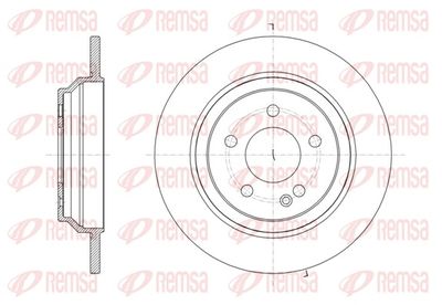 Brake Disc REMSA 61616.00