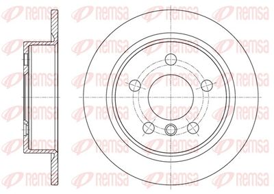 Brake Disc REMSA 61618.00