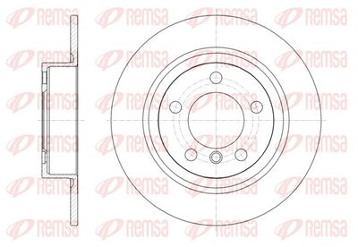 Brake Disc REMSA 61619.00