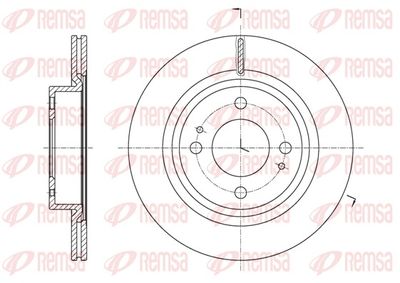 Brake Disc REMSA 61621.10