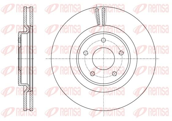 REMSA 61622.10 Brake Disc