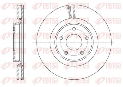 Brake Disc REMSA 61622.10