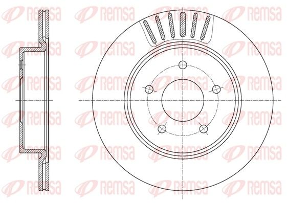 REMSA 61623.10 Brake Disc