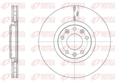 Brake Disc REMSA 61628.10