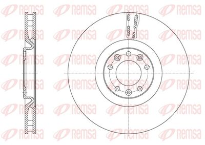 Brake Disc REMSA 61629.10