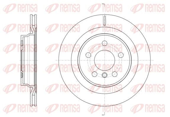 REMSA 61632.10 Brake Disc