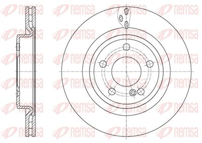 Brake Disc REMSA 61633.10
