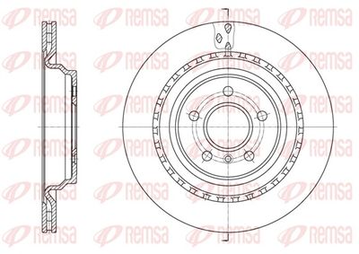 Brake Disc REMSA 61636.10