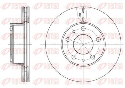 Brake Disc REMSA 61637.10