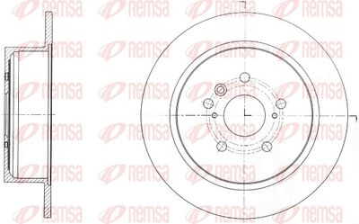 Brake Disc REMSA 61650.00
