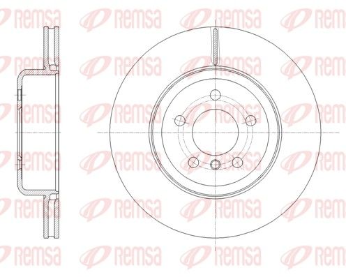 REMSA 61652.10 Brake Disc