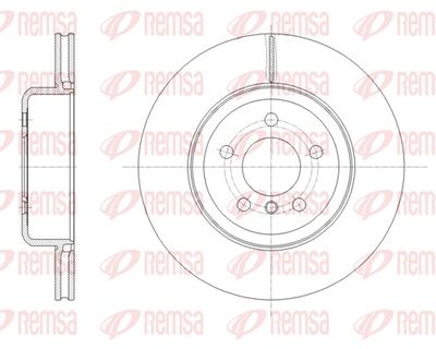 Brake Disc REMSA 61652.10