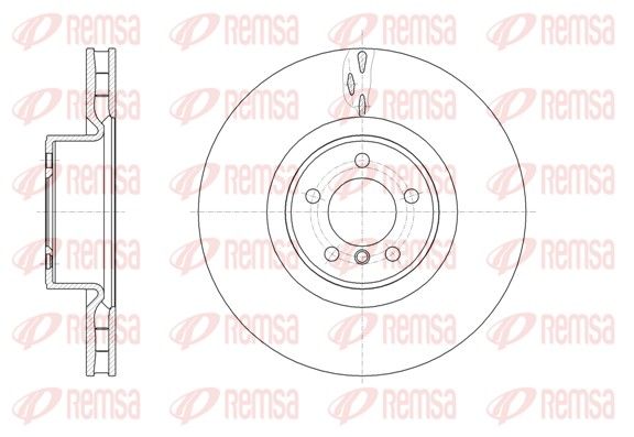 REMSA 61661.10 Brake Disc