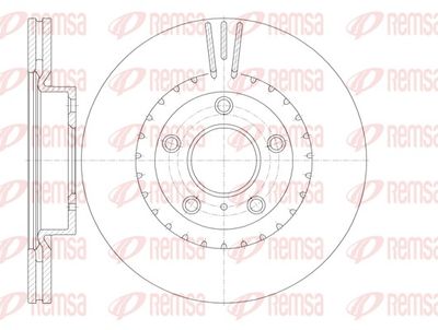 Brake Disc REMSA 61722.10