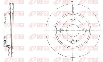 Brake Disc REMSA 61738.10