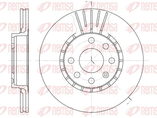 REMSA 6174.10 Brake Disc