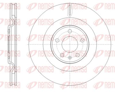 Brake Disc REMSA 61775.10