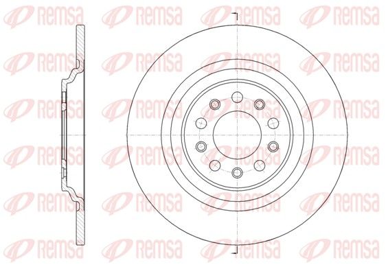 REMSA 61783.00 Brake Disc