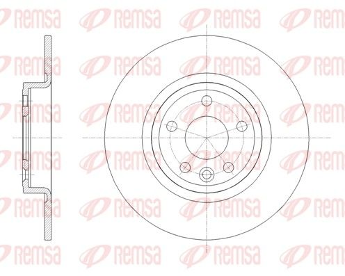 REMSA 61785.00 Brake Disc