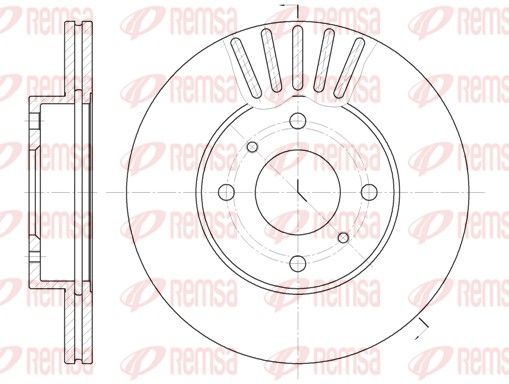 REMSA 6179.10 Brake Disc