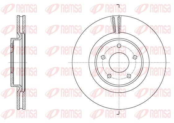 REMSA 61790.10 Brake Disc