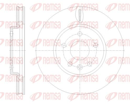 REMSA 61793.10 Brake Disc