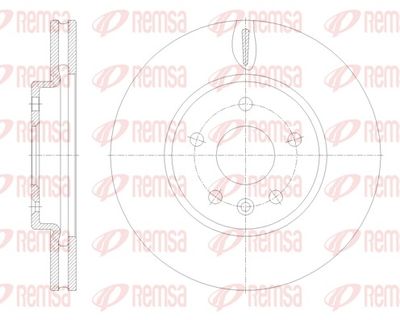 Brake Disc REMSA 61793.10