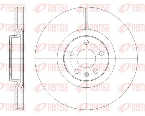 REMSA 61797.10 Brake Disc