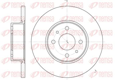 Brake Disc REMSA 6182.00
