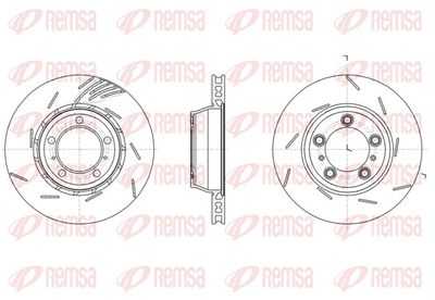Brake Disc REMSA 61861.10