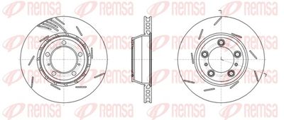 Brake Disc REMSA 61861.11