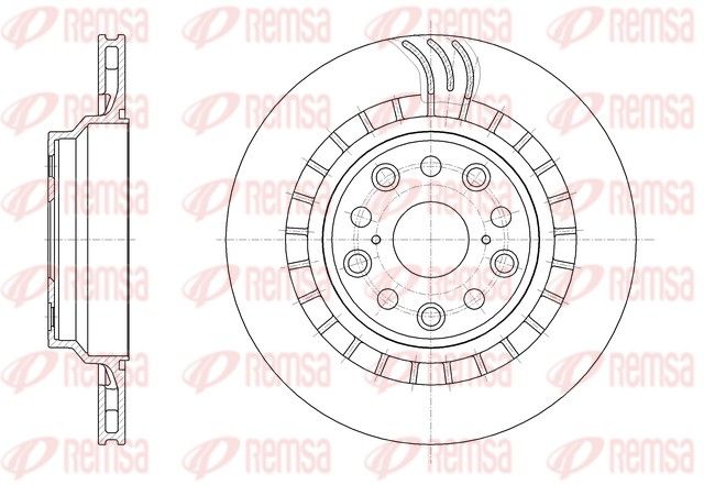 REMSA 61879.11 Brake Disc