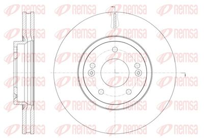 Brake Disc REMSA 61885.10