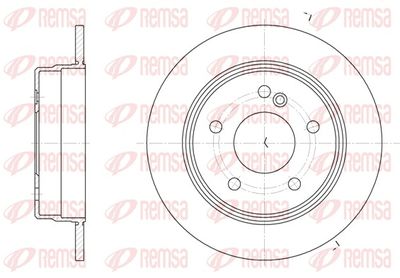 Brake Disc REMSA 6193.00