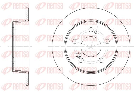 REMSA 6194.00 Brake Disc