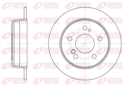 Brake Disc REMSA 6194.00