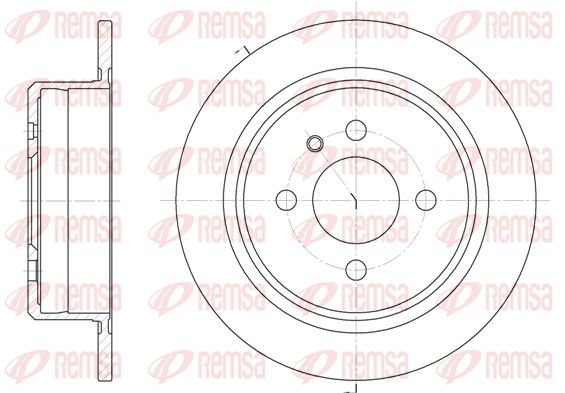REMSA 6197.00 Brake Disc
